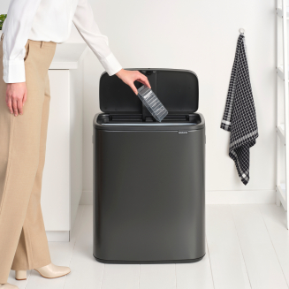 Kosz Brabantia Bo Touch Bin 60l Confident Grey - 8