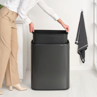Kosz Brabantia Bo Touch Bin 60l Confident Grey - 10