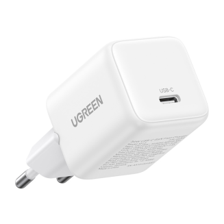  Ugreen X513 30W GaN 1X USB-C Wall Charger (White) - 4