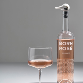  Zone Denmark Rocks Bird Gray wine stopper - 2