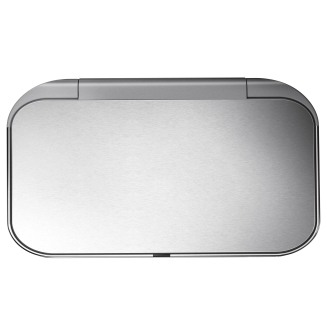  Simplehuman Sensor Liner Pocket Recycler two-chamber basket with motion and voice sensor 58l - 3