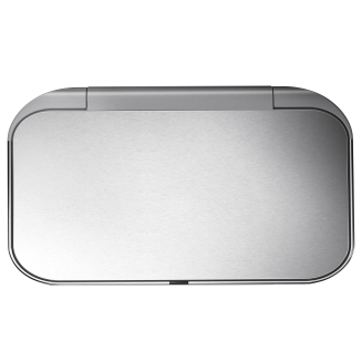Kosz dwukomorowy Simplehuman Sensor z czujnikiem ruchu i głosu 58l - 3