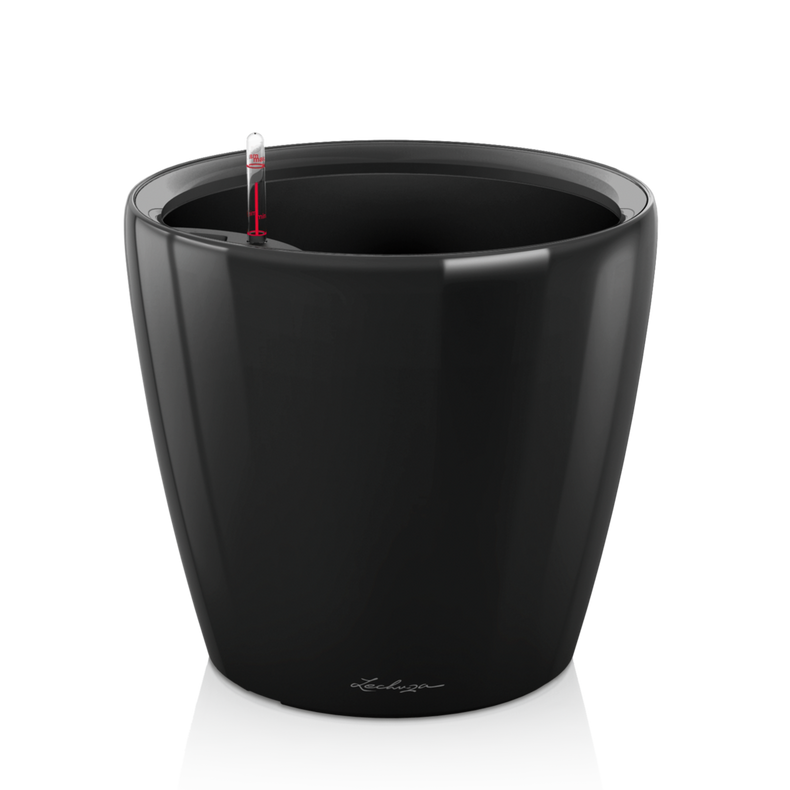  Lechuza Classico Premium LS 21 flowerpot | 28 | 35 | 43 | 50 gloss black