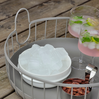 Koszyk Zone Denmark Inu Taupe 38x18 cm - 5