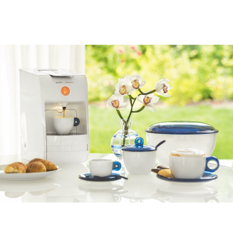 Zestaw 2 filiżanek do cappuccino Guzzini Gocce biały - 2