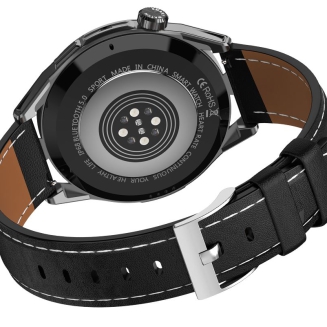 Smartwatch  Rubicon RNCE88-1 Czarny- Czarny Pasek Silikonowy + Czarny Pasek Skórzany - 7