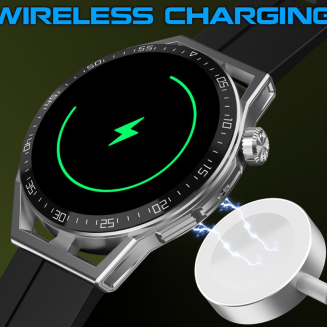 Smartwatch  Rubicon RNCE88-1 Czarny- Czarny Pasek Silikonowy + Czarny Pasek Skórzany - 12