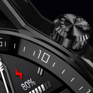 Smartwatch  Rubicon RNCE88-1 Czarny- Czarny Pasek Silikonowy + Czarny Pasek Skórzany - 15