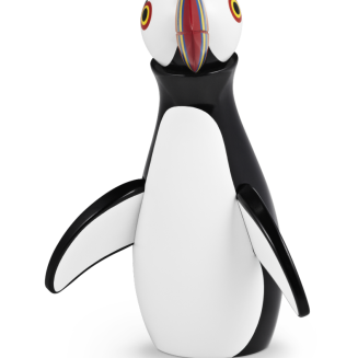 Figurka drewniana Kay Bojesen Puffin 19 cm - 2