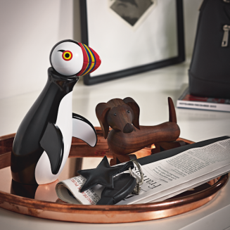 Figurka drewniana Kay Bojesen Puffin 19 cm - 6