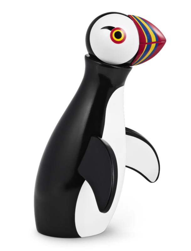 Figurka drewniana Kay Bojesen Puffin 19 cm
