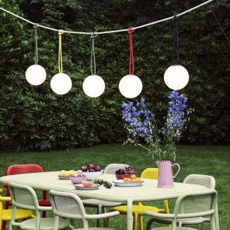 Krzesło ogrodowe z podłokietnikami Fatboy Toní Anthracite - 3