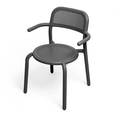 Fatboy Toní Anthracite Garden Chair with Armrests