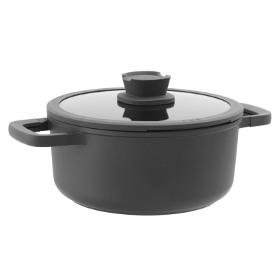 BergHOFF | Garnek z pokrywą non-stick Stone+ 24x11  cm 4.4 l