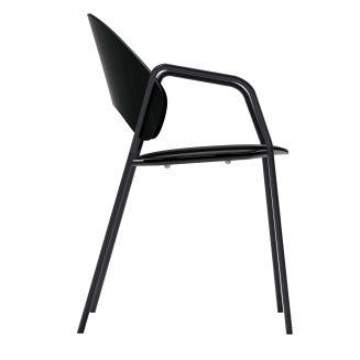Krzesło z podłokietnikami Eva Solo Dosina black oak - 2