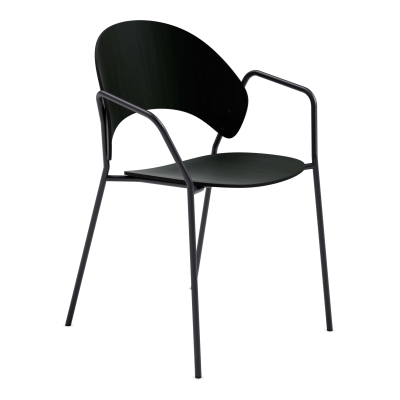  Eva Solo Dosina black oak armchair