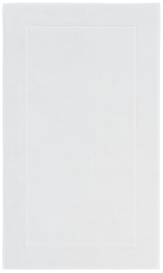  Aquanova London White bathroom rug 60x100 cm