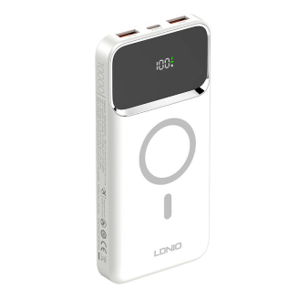 Powerbank LDNIO PQ12, 15W, 10000mah (biały) - 2