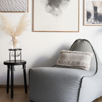 Pufa SACKit Medley Lounge Chair grey | SZYBKA WYSYŁKA 24H | BESTSELLER - 4