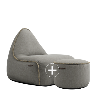 Pufa SACKit Medley Lounge Chair grey | SZYBKA WYSYŁKA 24H - 3