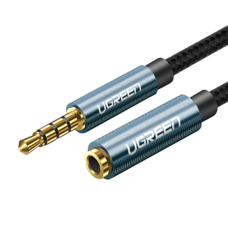Kabel UGREEN AV118 jack 3.5mm-jack 3.5mm 2m (czarny) - 2