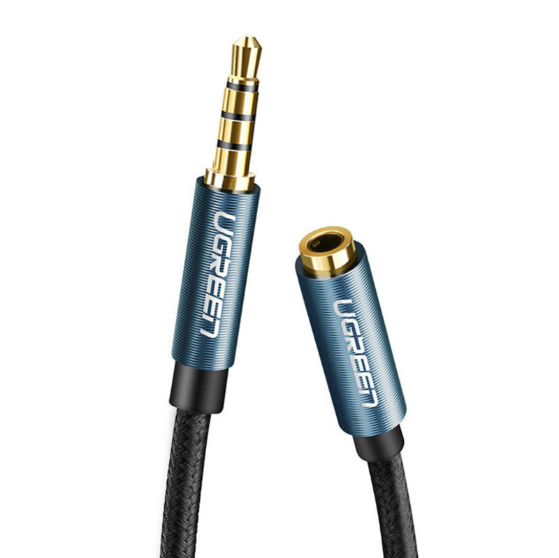 Kabel UGREEN AV118 jack 3.5mm-jack 3.5mm 2m (czarny)