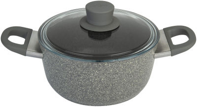  Induction granite pot with lid Ballarini Murano - 2.8 ltr