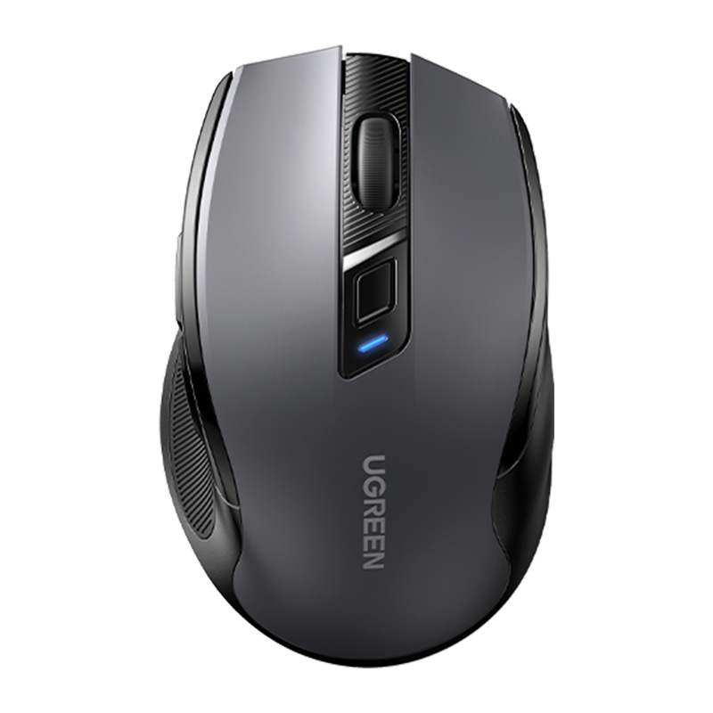 Mysz bezprzewodowa UGREEN MU006S BT+2.4GHz USB-C (czarna)