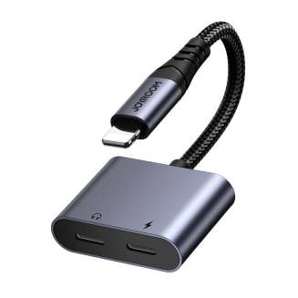 Adapter audio 2w1 Joyroom SY-L02 lightning do 2x lightning (czarny) - 7