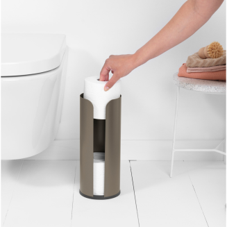 Zasobnik na papier toaletowy Brabantia ReNew Platinum - 4