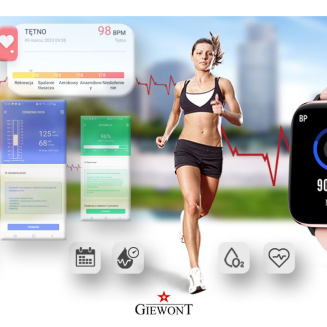 Smartwatch Giewont Różowy GW230-1  - 6