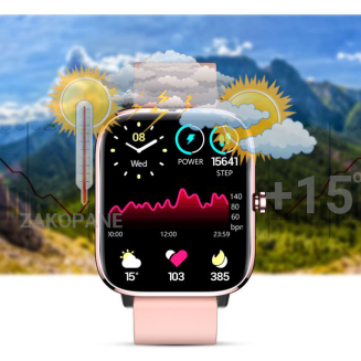 Smartwatch Giewont Różowy GW230-1  - 11