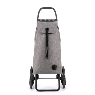 Wózek zakupowy Rolser I-Max Tweed 6L Gris - 4