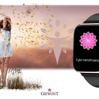 Smartwatch Giewont Różowo-Czarny GW230-3 - 9