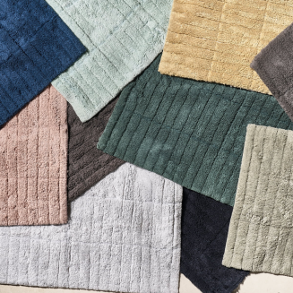 Dywanik łazienkowy Zone Denmark Tiles Soft Grey 50x80 cm - 2