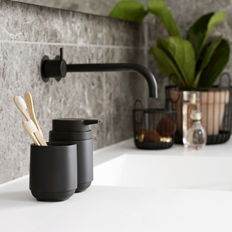 Dozownik do mydło Zone Denmark Time Black 0.22l - 6