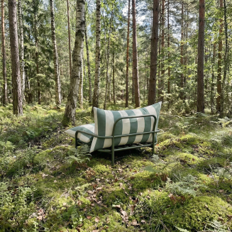 Fotel ogrodowy SACKit Mollis Lounge Chair Renesse Olive - 5