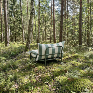 Fotel ogrodowy SACKit Mollis Lounge Chair Renesse Olive - 5