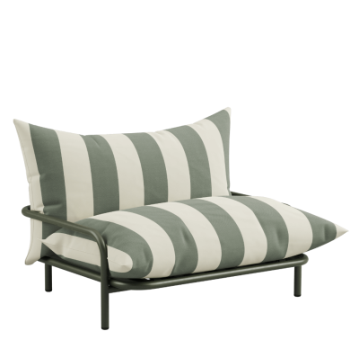 Fotel ogrodowy SACKit Mollis Lounge Chair Renesse Olive