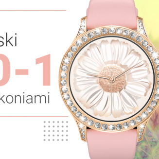 Smartwatch Damski VELTORI VT360-1 Różowy Pasek Silikonowy - 7