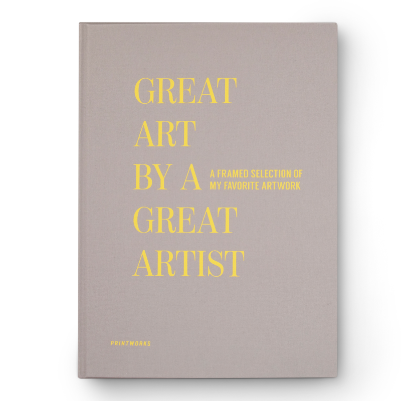Album na prace plastyczne Great Art - beżowy | PRINTWORKS