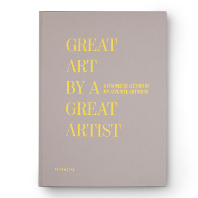 Album na prace plastyczne "Great Art" - beżowy | PRINTWORKS