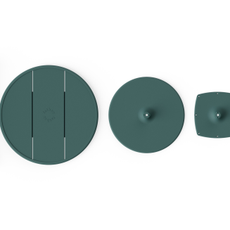  Fatboy Fred's Round Bistro Table Dark Sage - 5