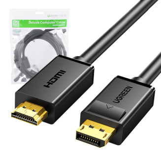 Kabel UGREEN DP101 DisplayPort-HDMI 1m (czarny) - 2