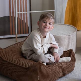 Pufa dziecięca Wigiwama Square Ottoman Toffee - 5