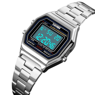 Zegarek Damski  Skmei 1415SI + BOX - 7