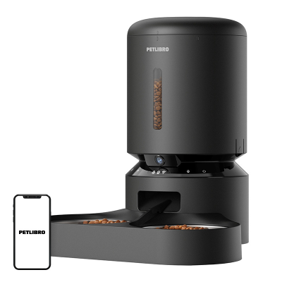  PETLIBRO Granary 5l double feed dispenser with camera (black)