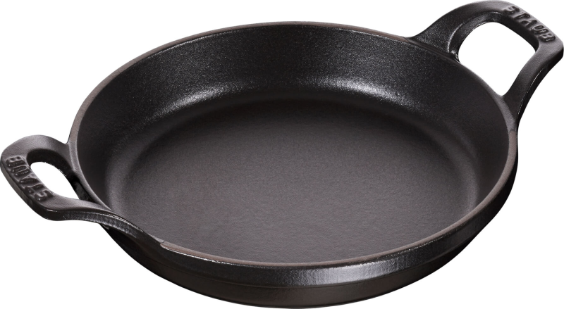  Staub round mini baking and gratin dish - 250 ml, Black