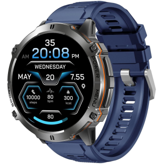 Smartwatch Gravity Czarny Pasek + Bransoleta GT42-2 - 7