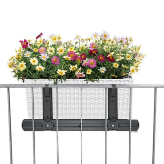 Ogranicznik do uchwytów balkonowych Lechuza Balconera biały - 3